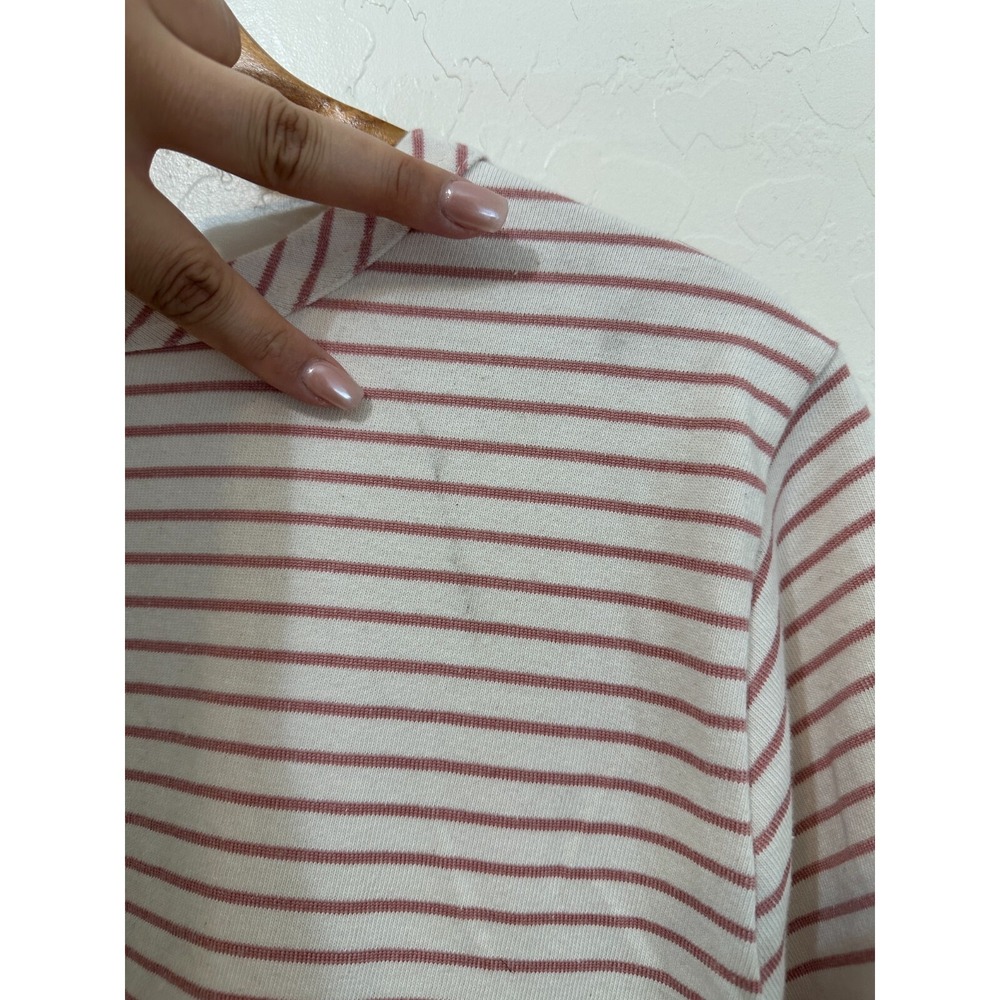 Buffalo Womans Tennis Prep Striped T shirt Dress Size XL Beachy Minimal Vacay - Picture 2 of 13